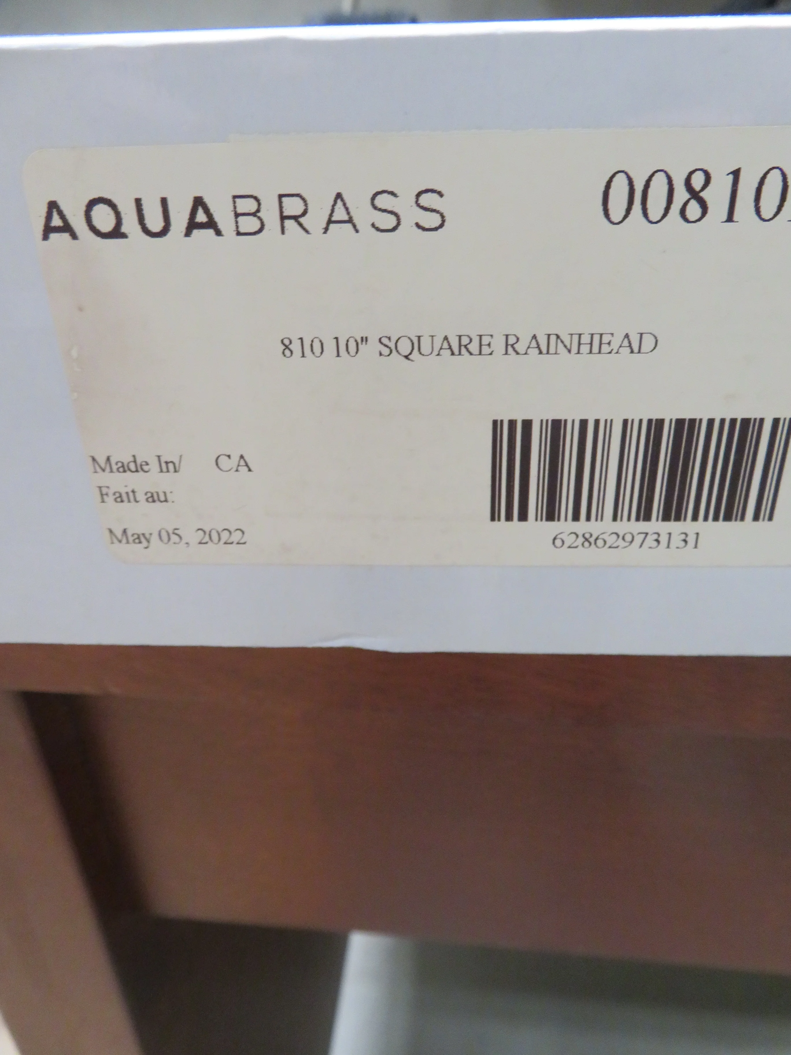 10" x 10" Rain Shower Head - Image 3