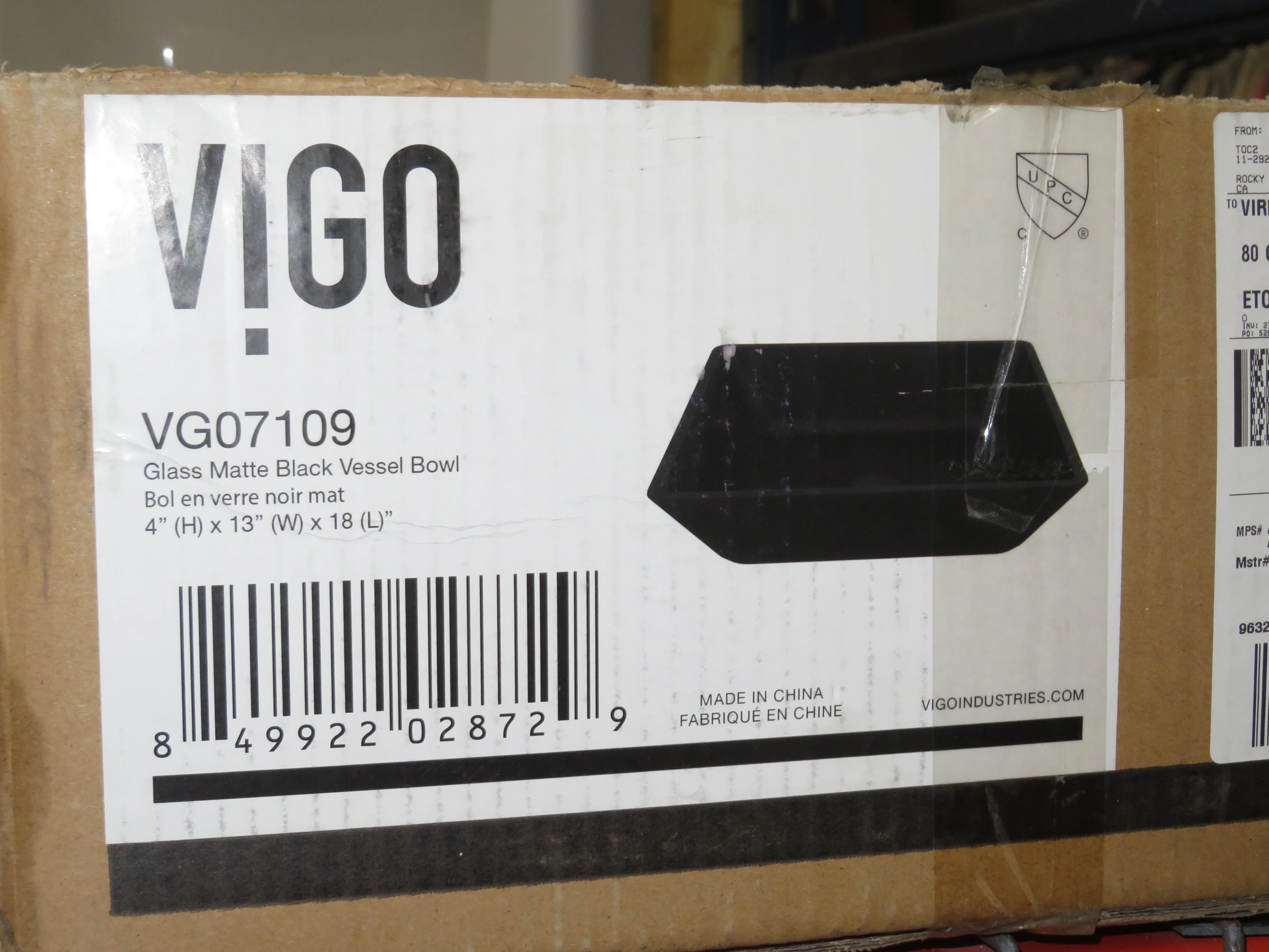 16"W Vigo Glass Sink - Image 4