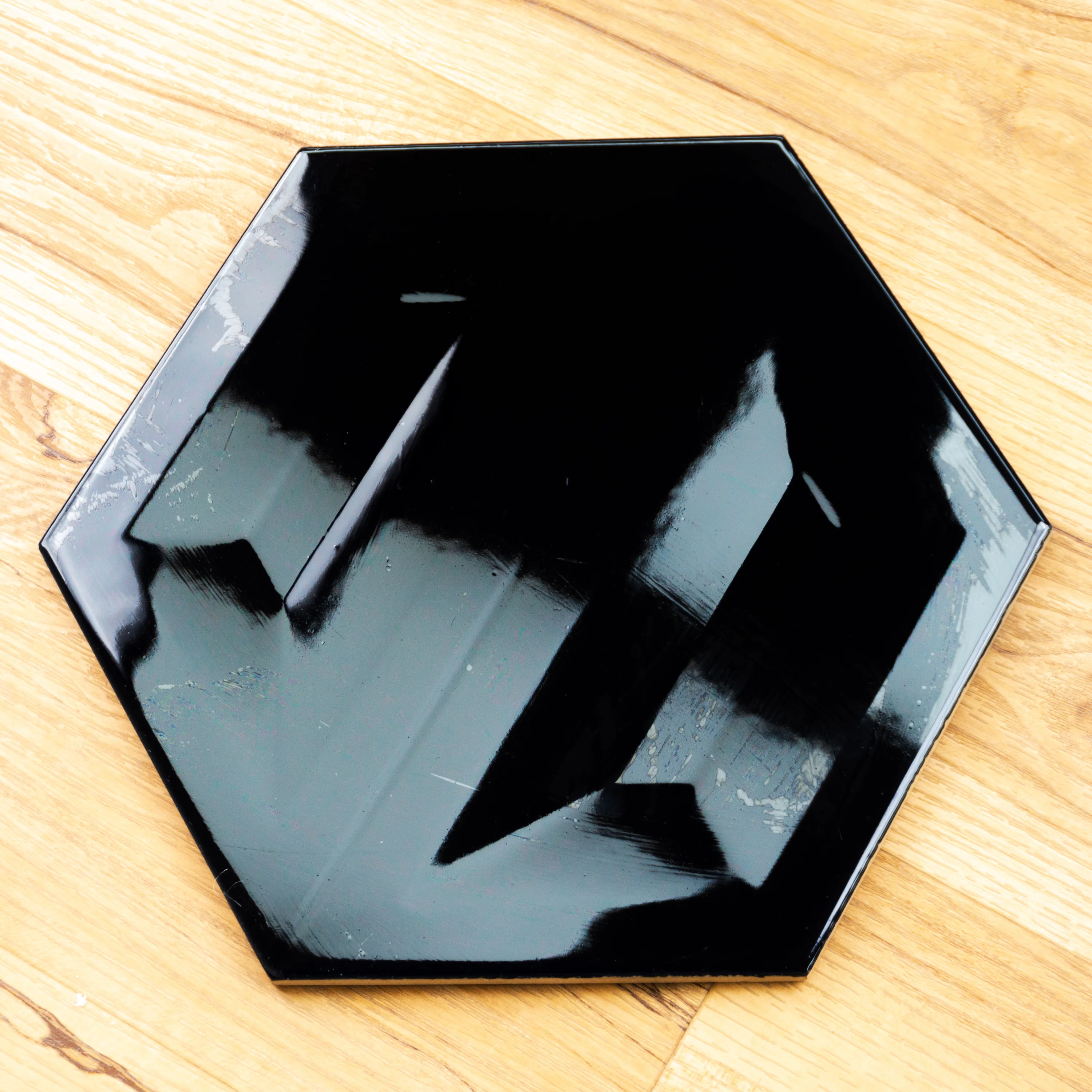 29.4cm x 25.5cm Sky Black Ceramic Tile - Image 6