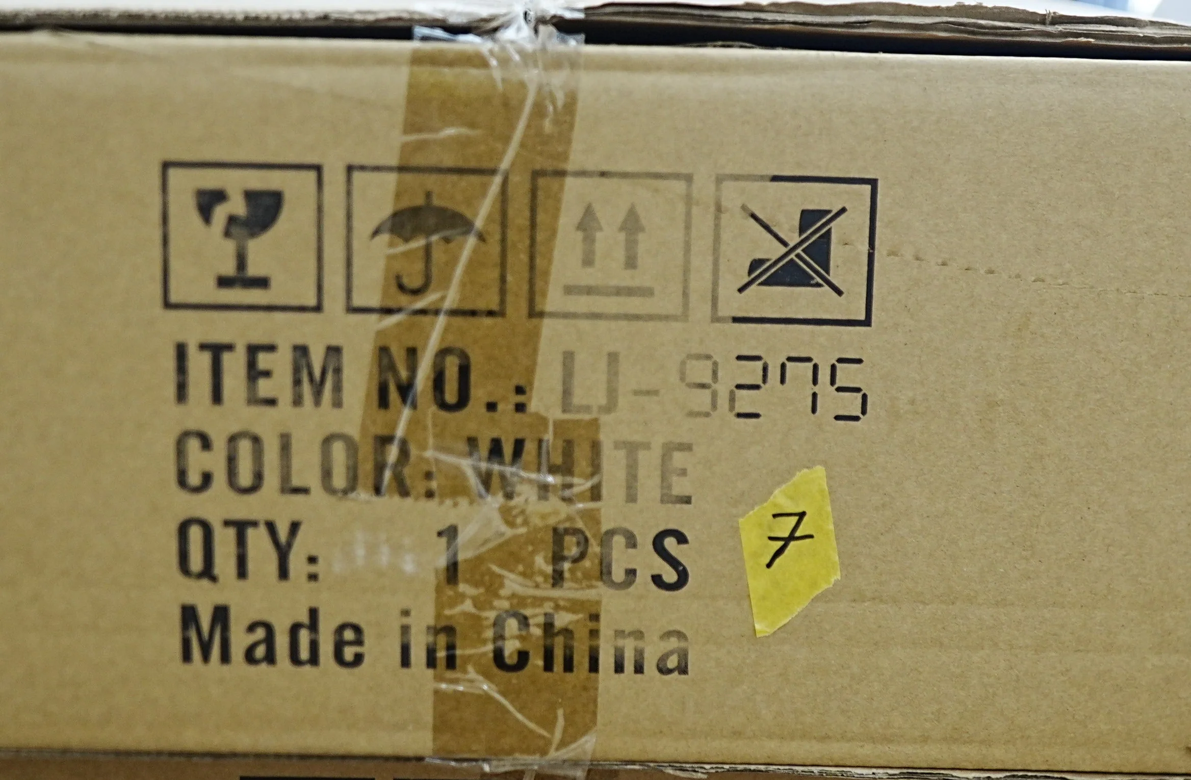 30x18-Inch – White Ceramic Drop‑In Bathroom Sink: 1 Faucet Hole – LJ‑9275 - Image 4