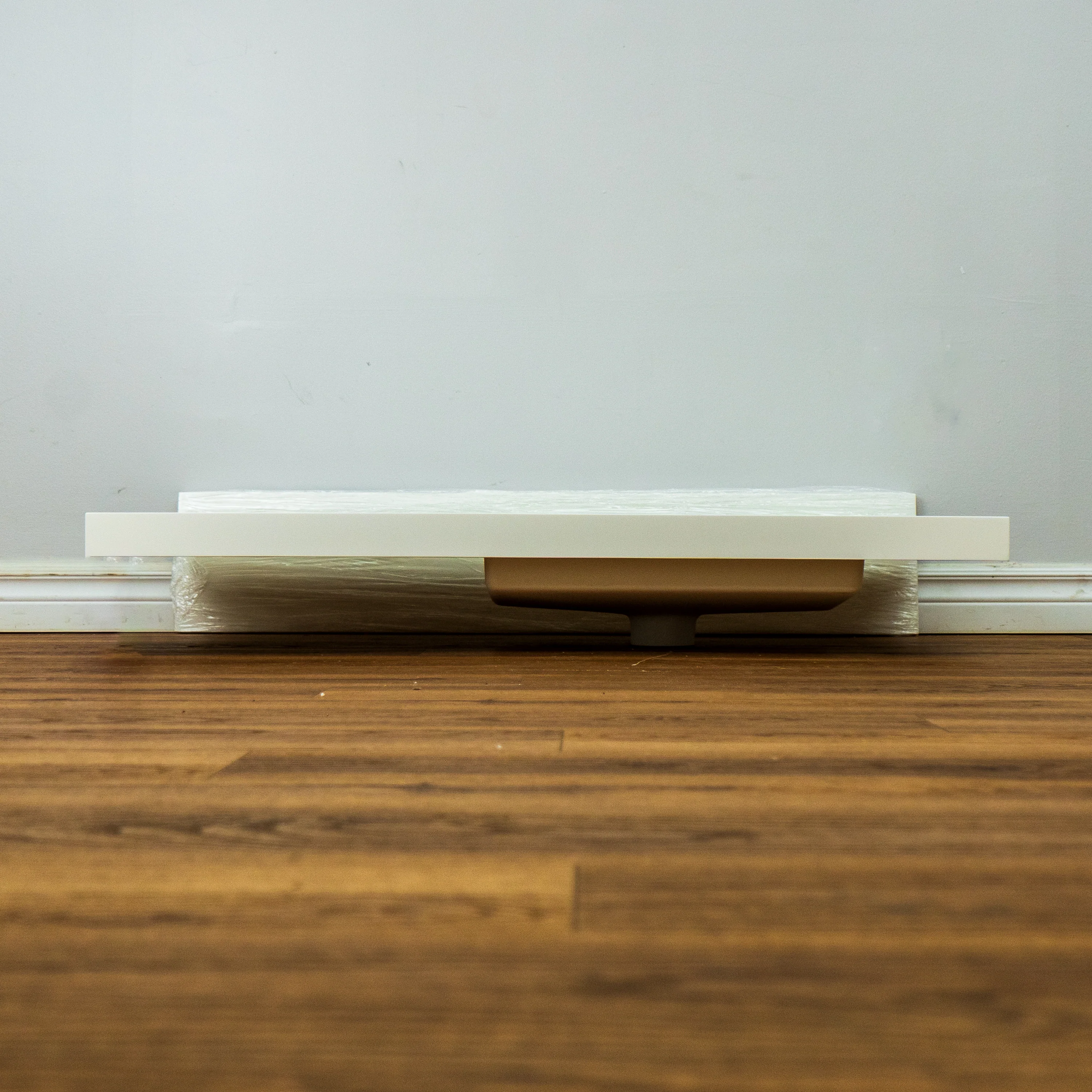 42" Bathroom Sink 1 Faucet Hole - White - Image 3