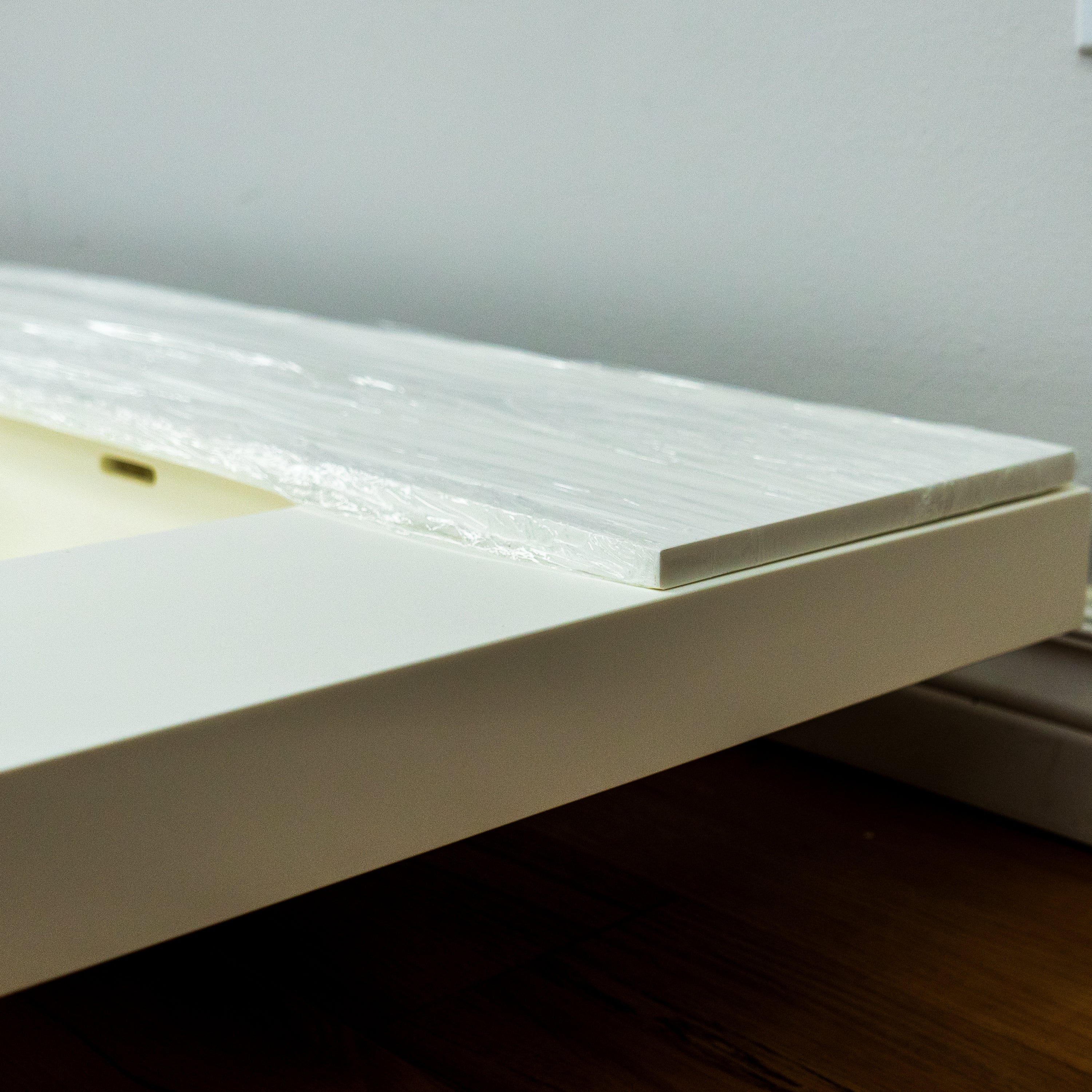 42" Bathroom Sink 1 Faucet Hole - White - Image 4