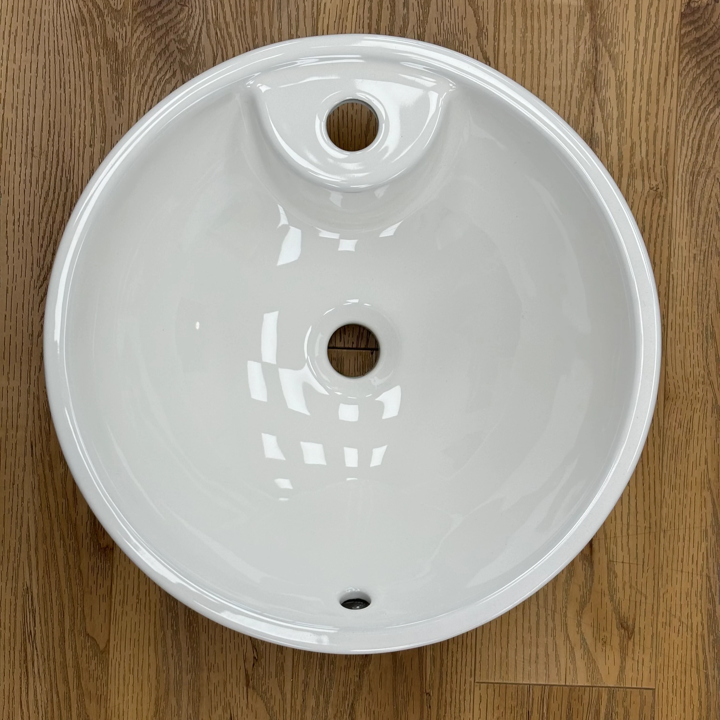 Grant 17-Inch Round Vessel Sink, 13-1500A-W - Image 5