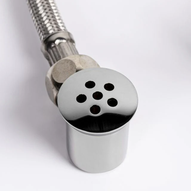 B. Nickel Pop-up Glass Drain & Overflow for Bathroom Sink – TY-5632ST-1 - Image 3