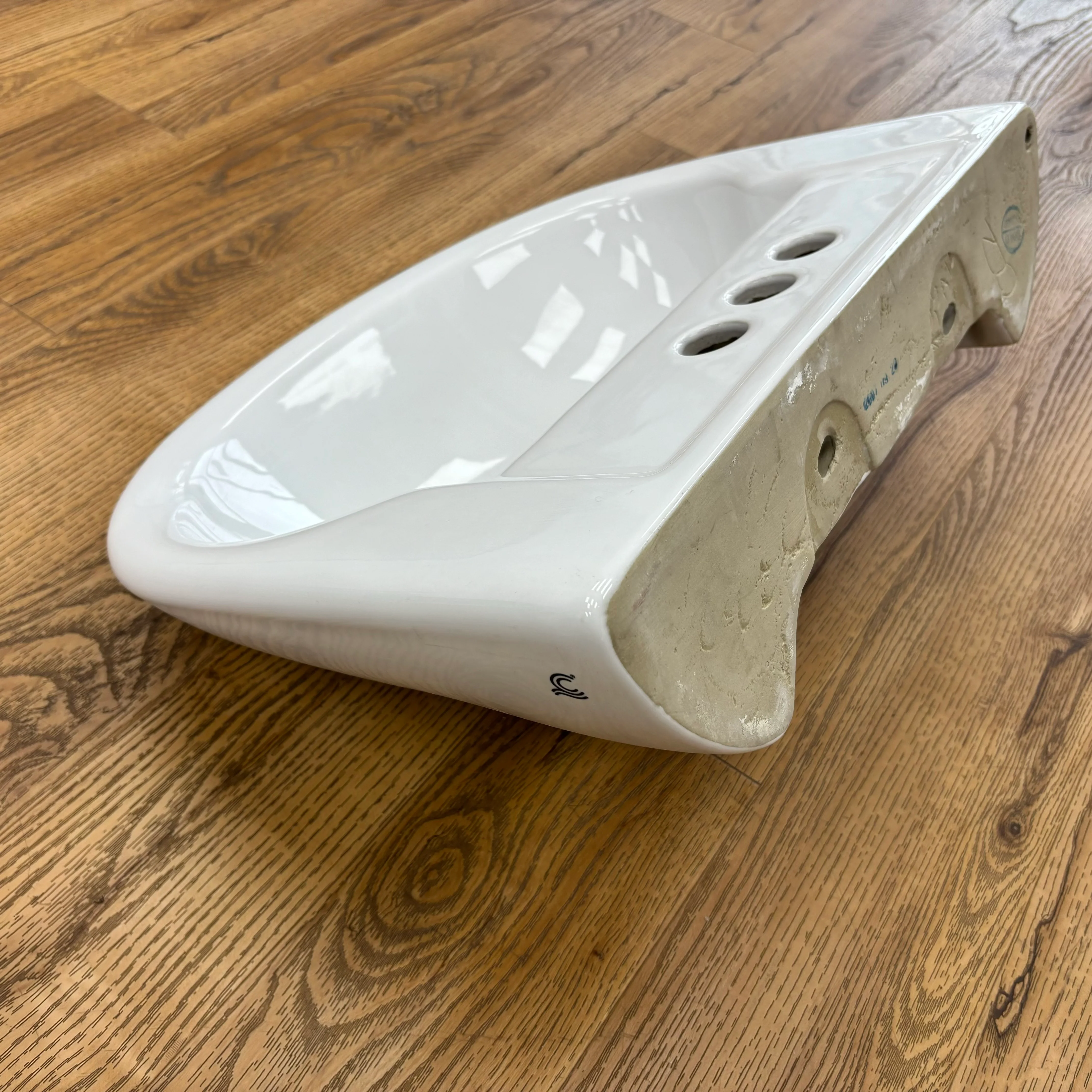 20.5x16.5-Inch Mini Pedestal Basin Only with 4in. Center in White, 4343AMX - Image 5