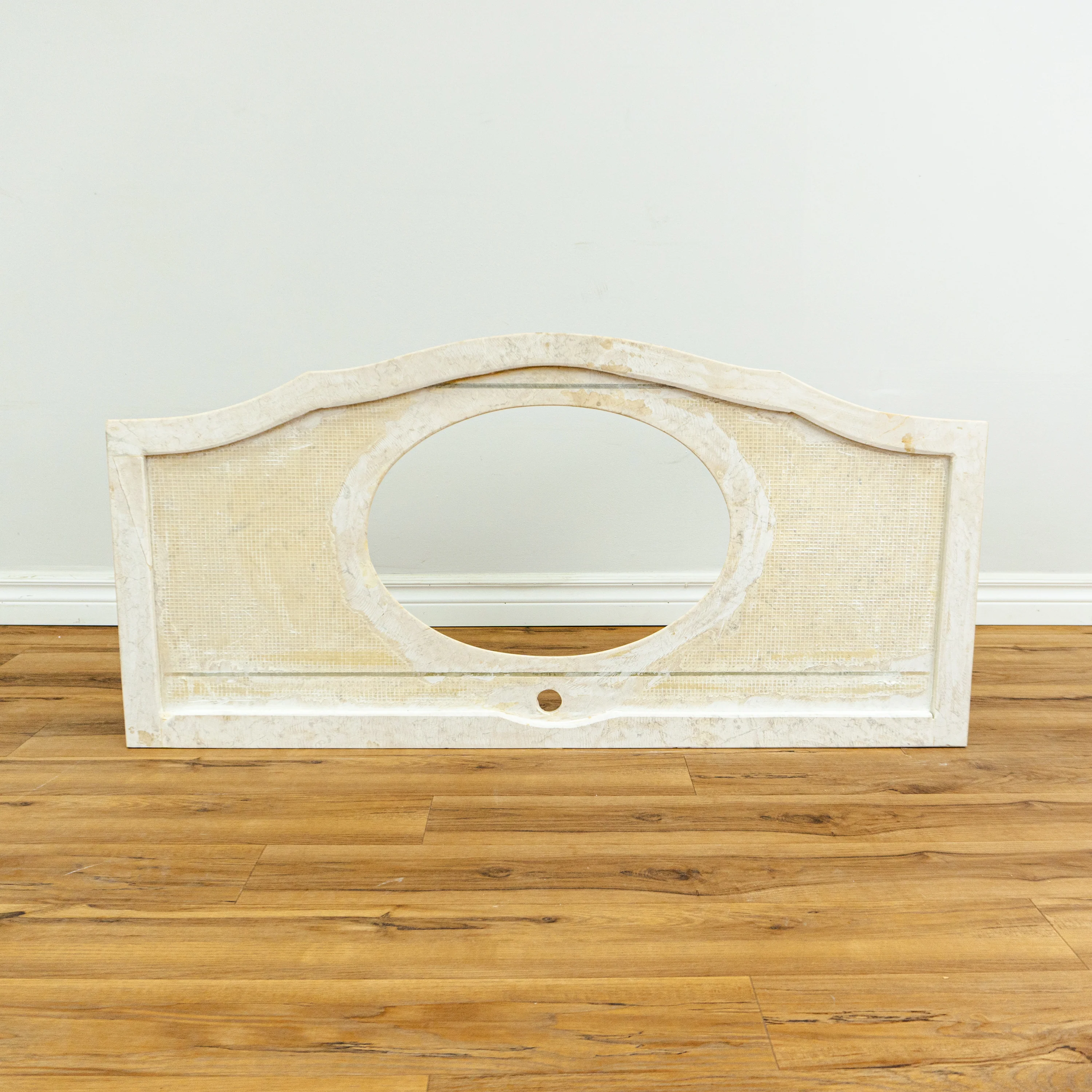 Godi 46" Vanity Countertop w/ Backsplash - Crema Nuovo Marble - Image 3