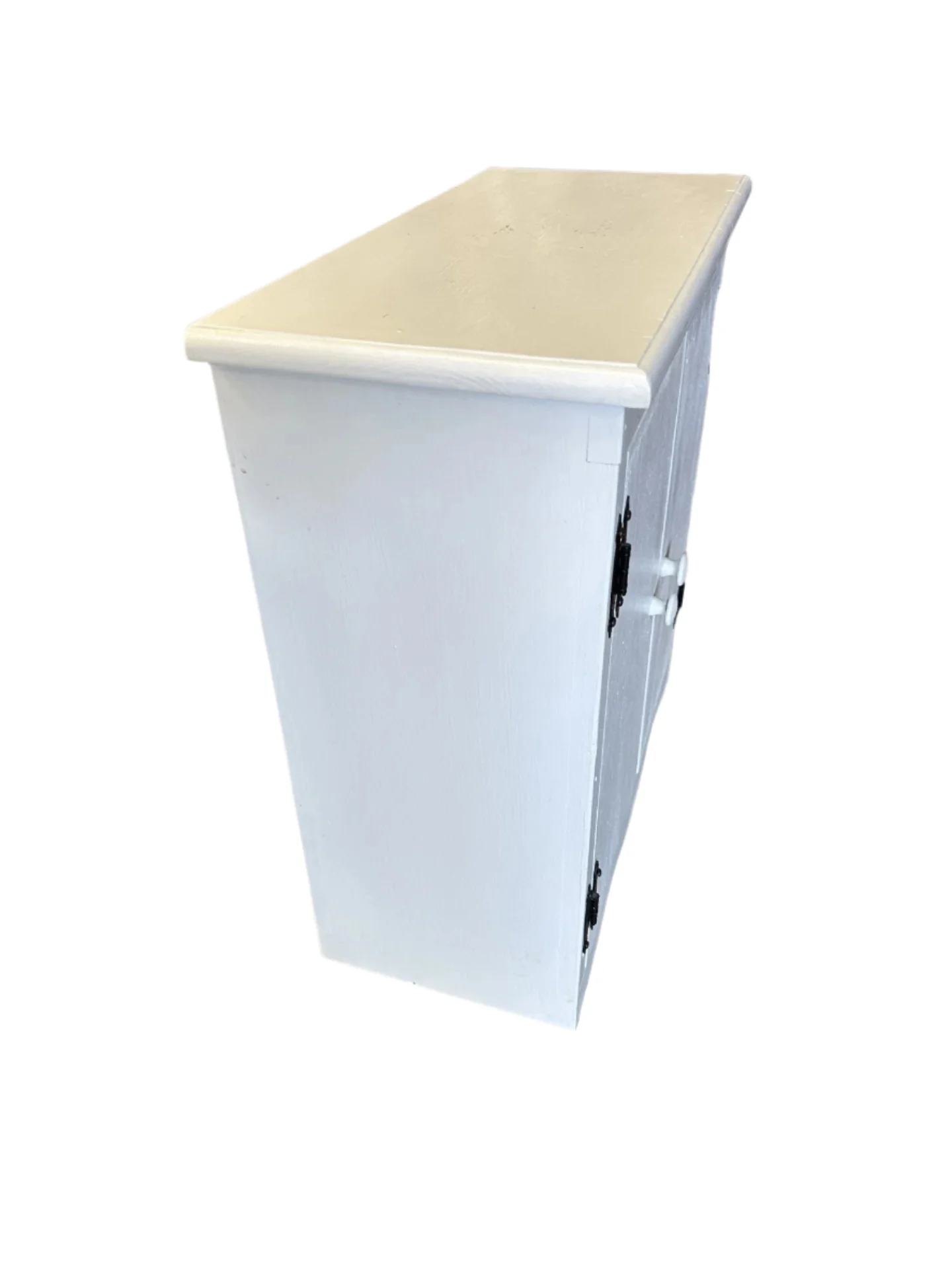 Wooden White Cabinet - Image 4
